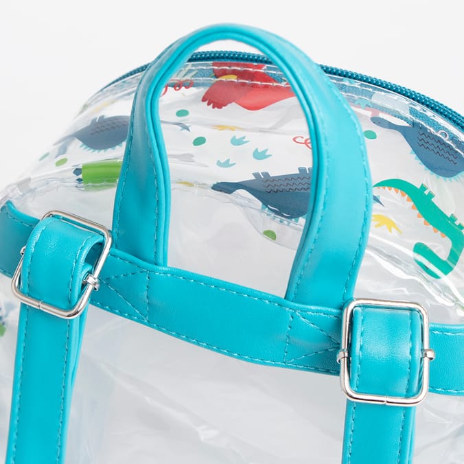 Clear dinosaur backpack best sale