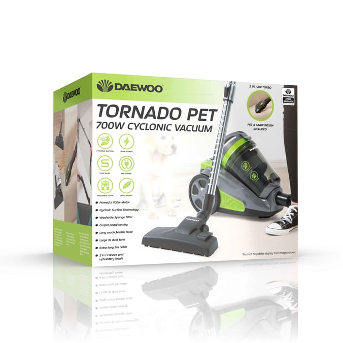 Daewoo 3L 700W Bagless Pet Vacuum, Vacuum, hoover, Pet hoover, Good