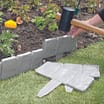 Cobbled Stone Effect Lawn Edging (10-Pack)