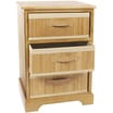 Bamboo 3 Drawer Storage Unit