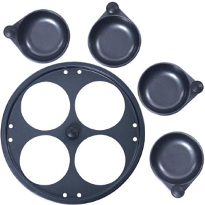 Deluxe Egg Poacher: Black