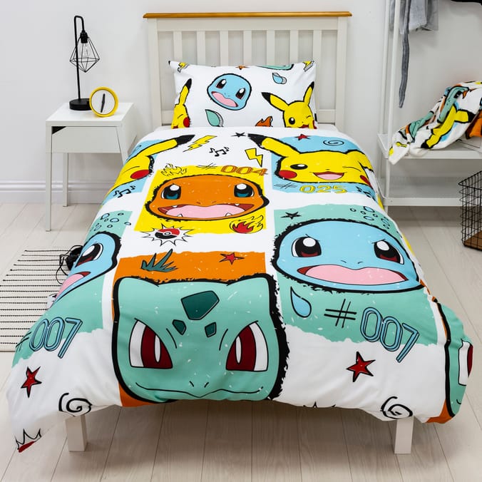 Pokemon bed sheets queen on sale