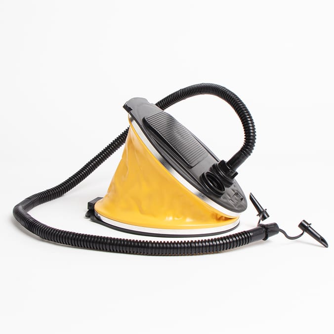 Lakescape Foot Pump, manual, 3 litre, three, Flexible hose Adapter