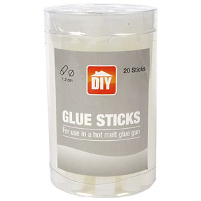 DIY Glue Sticks 20 Pack Home Bargains
