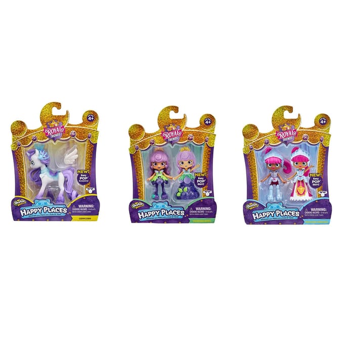 Shopkins Happy Places Royal Trends Doll (Case of 3)