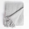 Home Collections: Super Soft Mohair Throw - Grey