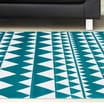 Aztec Teal Rug