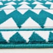 Aztec Teal Rug