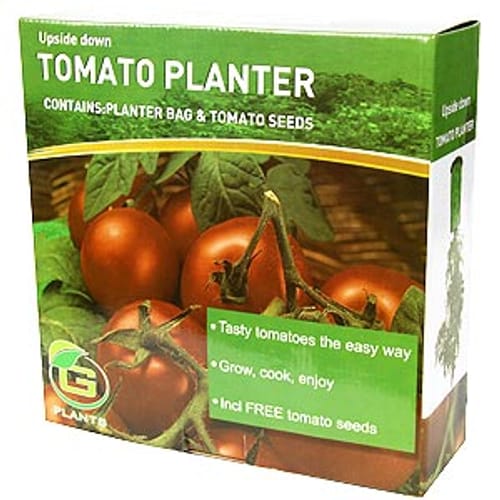 Upside Down Tomato Planter Home Bargains   6815