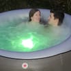 Canadian Spa Grand Rapids 4 Person Inflatable Hot Tub with LEDs and Aromatherapy System