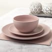 Home Collection: 12 Piece Dinner Set - Pink