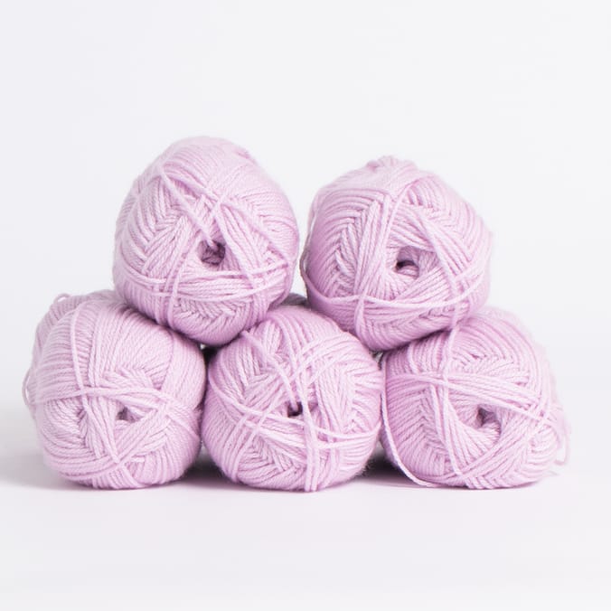 1st Choice Double Knitting Yarn 100g Lilac (Case of 5) textile
