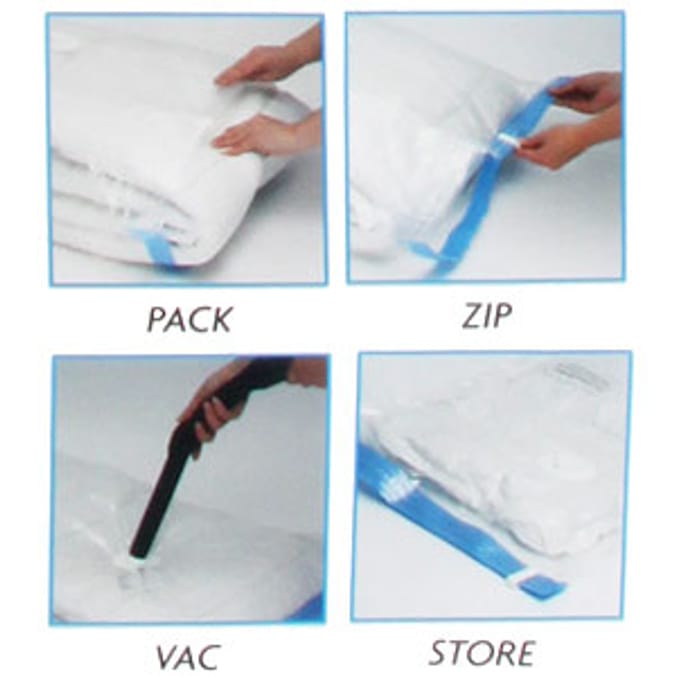 Vacuum storage bags home bargains sale