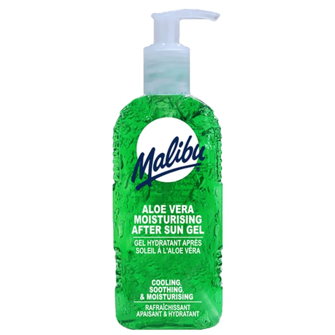 Malibu Aloe Vera Moisturising After Sun Gel 400ml cooling aftersun