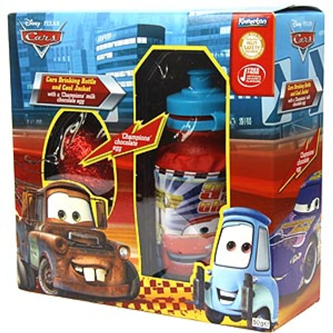 Disney Cars Egg With Drinking Bottle And Jacket Home Bargains