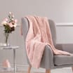 Home Collections Faux Fur Throw - Pink