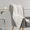 Home Collections Faux Fur Throw - Beige