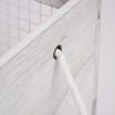 Home Collections: Large Mesh Crate with Rope Handles - White