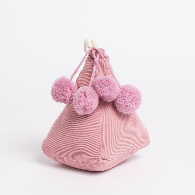 Home Collections: Pom Pom Cord Door Stopper - Blush