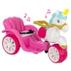 Evo: Ride-On Unicorn & Enchanted Carriage with Quilted Seat