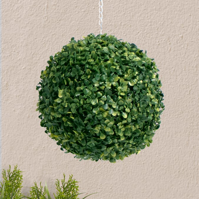 Jardin XL Topiary Grass Ball, artificial faux fake false round hanging