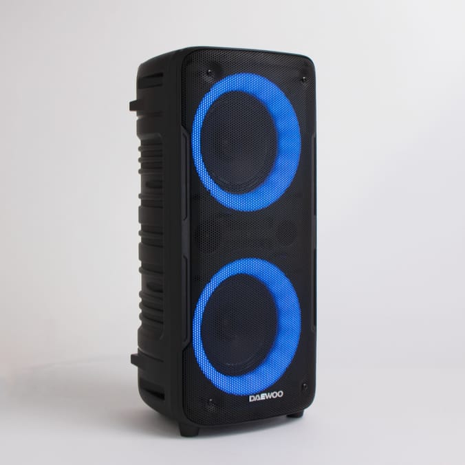 Daewoo bluetooth store subwoofer party speaker