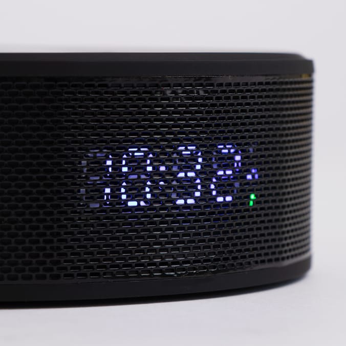 Daewoo Clock Radio Bluetooth Rechargeable Speaker Home Bargains