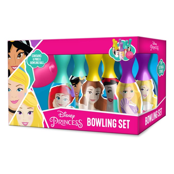 Disney Princess Bowling Set snow white cinderella rapunzel toddlers