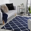 Home Collections: Diamond Rug - Navy