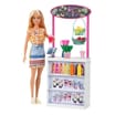 Barbie Smoothie Bar Playset, barbies barbie's blonde dolls kids