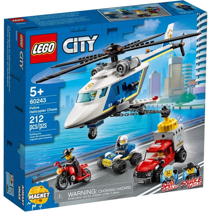 LEGO CITY Police Helicopter Chase 60243