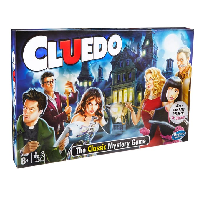 Hasbro Gaming Cluedo, board, game, games, boardgames, cluedos cluedo's