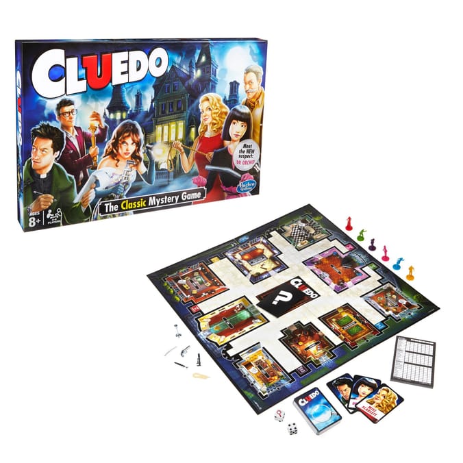 Hasbro Gaming Cluedo, board, game, games, boardgames, cluedos cluedo's