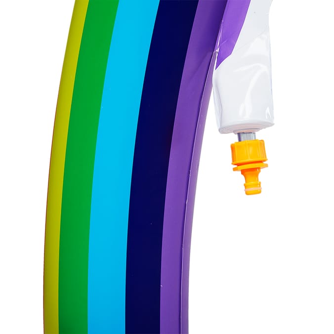 Splash Down Inflatable Rainbow Sprinkler, sprinklers, water hose pipes