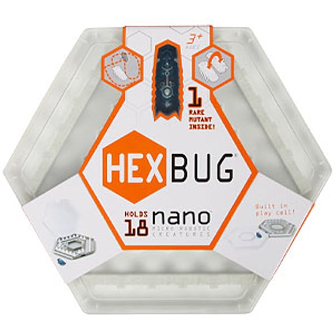 HexBug Nano Collector Case with 1 Rare Bug Home Bargains