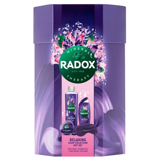 Radox Relaxing Sleep Collection 3 Piece Gift Set , three mask sleeping