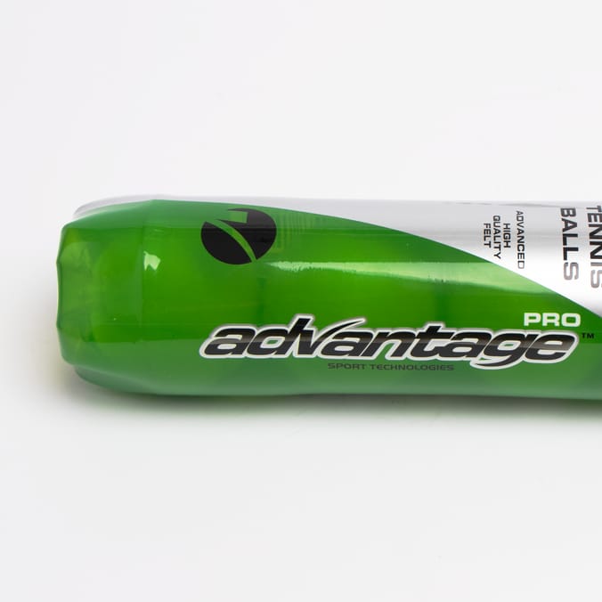 Advantage 4 Premium Tennis Balls Professional All Court, ball, green
