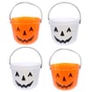 Hallow-Scream: 4 Glow In The Dark Pumpkin Buckets