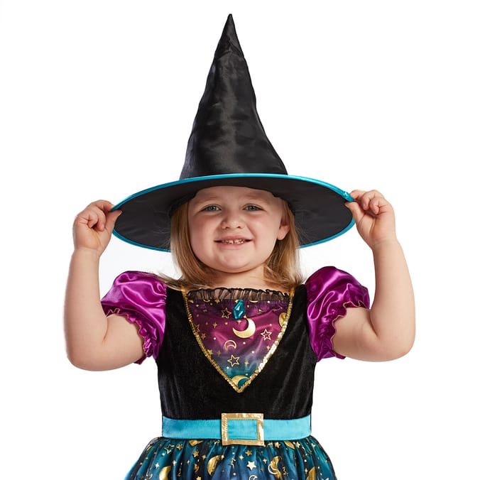 HallowScream Mystical Witch Costume Kids, halloweens costumes