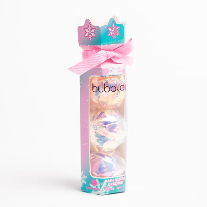 Bubble T Bath Fizzers Cracker Gift Set, festive, baubles, cracker