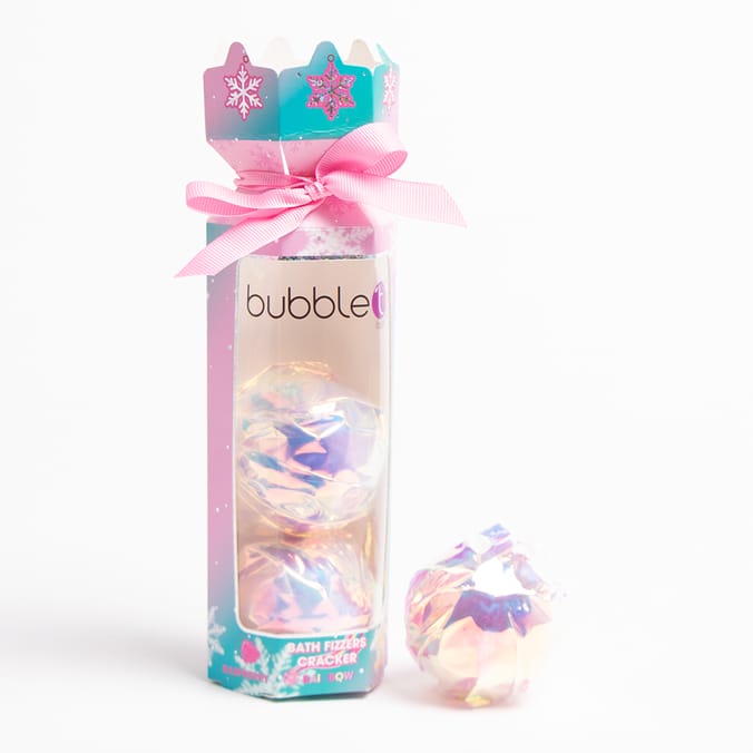 Bubble T Bath Fizzers Cracker Gift Set, festive, baubles, cracker