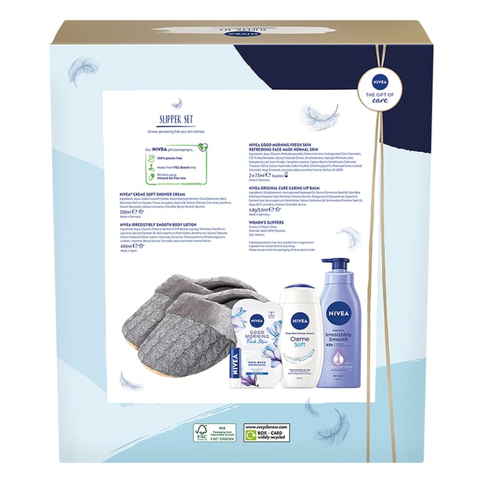 Nivea: Slipper Gift Set