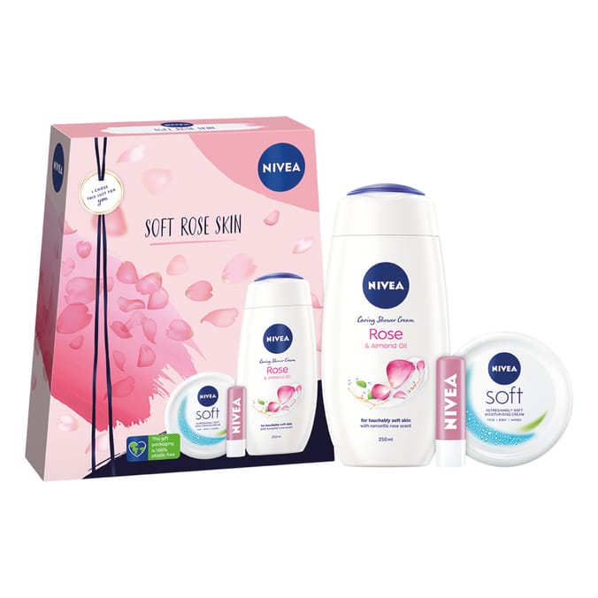 Nivea: Soft Rose Skin Gift Set