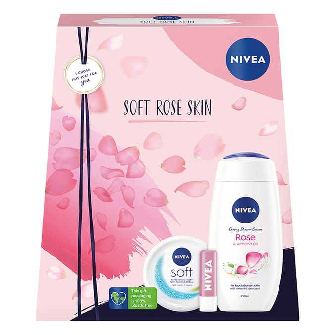 Nivea: Soft Rose Skin Gift Set