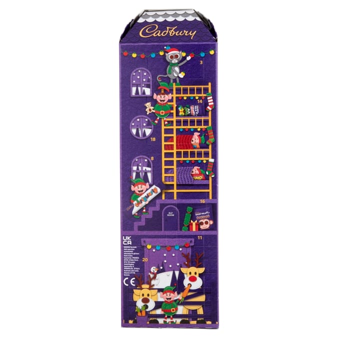 Cadburys 3D Advent Calender, Christmas, festive, countdown, advent