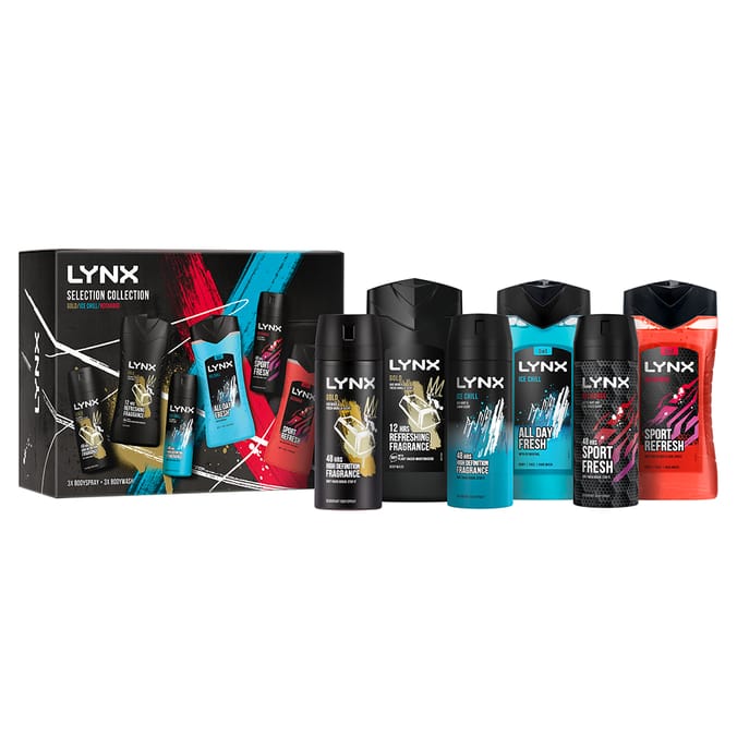 Mens lynx gift best sale sets