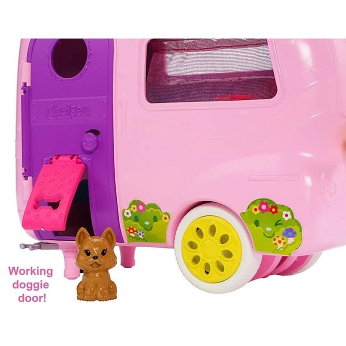 Barbie Club Chelsea Camper Playset, play sets gifts childrens children's kids barbies dolls