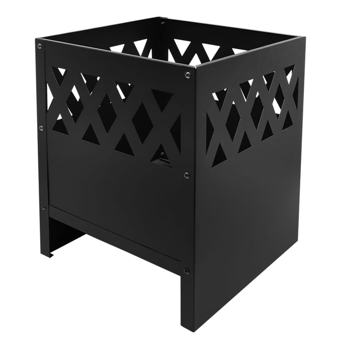 Spear u0026 Jackson: Select 40cm Log Burner, fire, solid, wood, logs, square,  cube, garden, outdoor, 82720, 10827208 | Home Bargains
