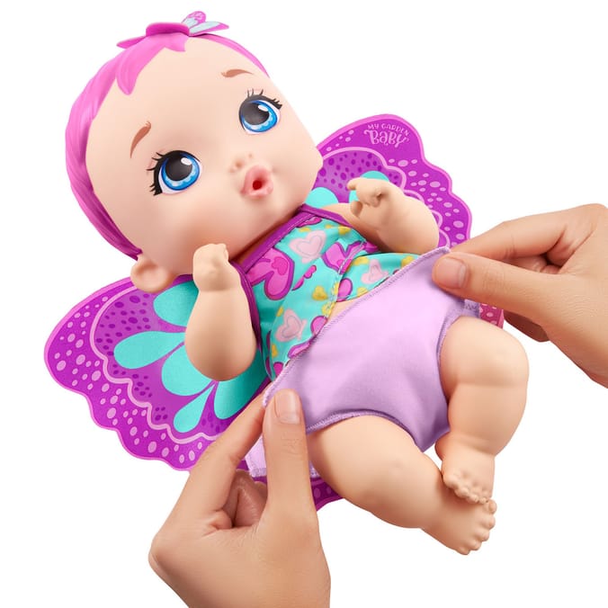 My Garden Baby Feed & Change Baby Butterfly Doll, babies dolls