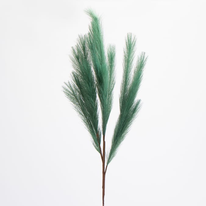 Forever Faux Green Pampas Grass 5 Pack, five pampaes artificial fake